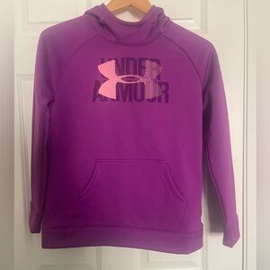 Under Armour Youth Kids Sweater Casual Pullover Hoodie Girls
